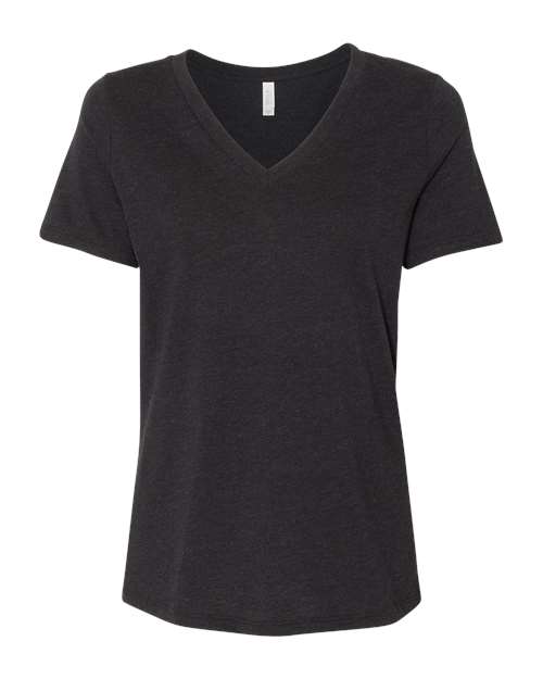 Clockwise | Women's Relaxed Heather CVC V-Neck Tee • 6405CVC